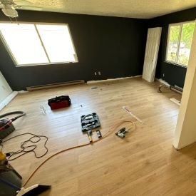 New flooring